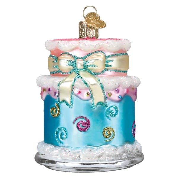 Happy Birthday Cake Ornament - Nifty Decor & More