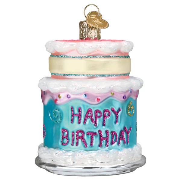 Happy Birthday Cake Ornament - Nifty Decor & More