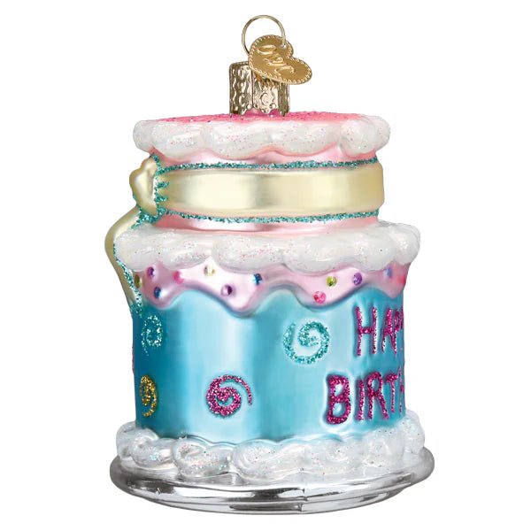 Happy Birthday Cake Ornament - Nifty Decor & More