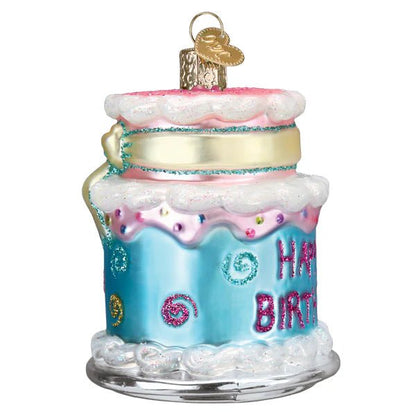 Happy Birthday Cake Ornament - Nifty Decor & More