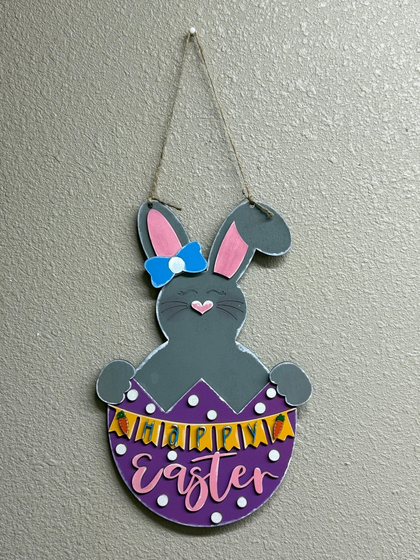 Happy Easter Door Hangers - Nifty Decor & More