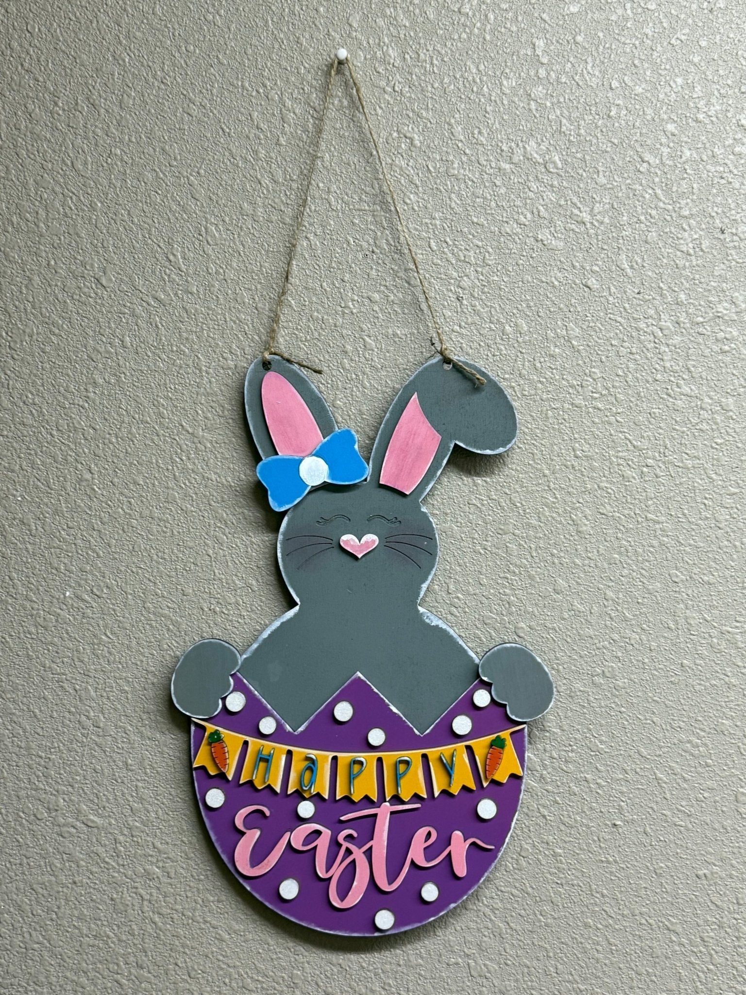 Happy Easter Door Hangers - Nifty Decor & More