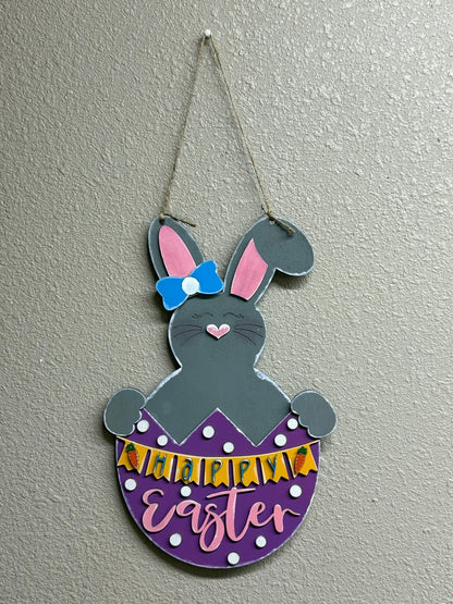 Happy Easter Door Hangers - Nifty Decor & More