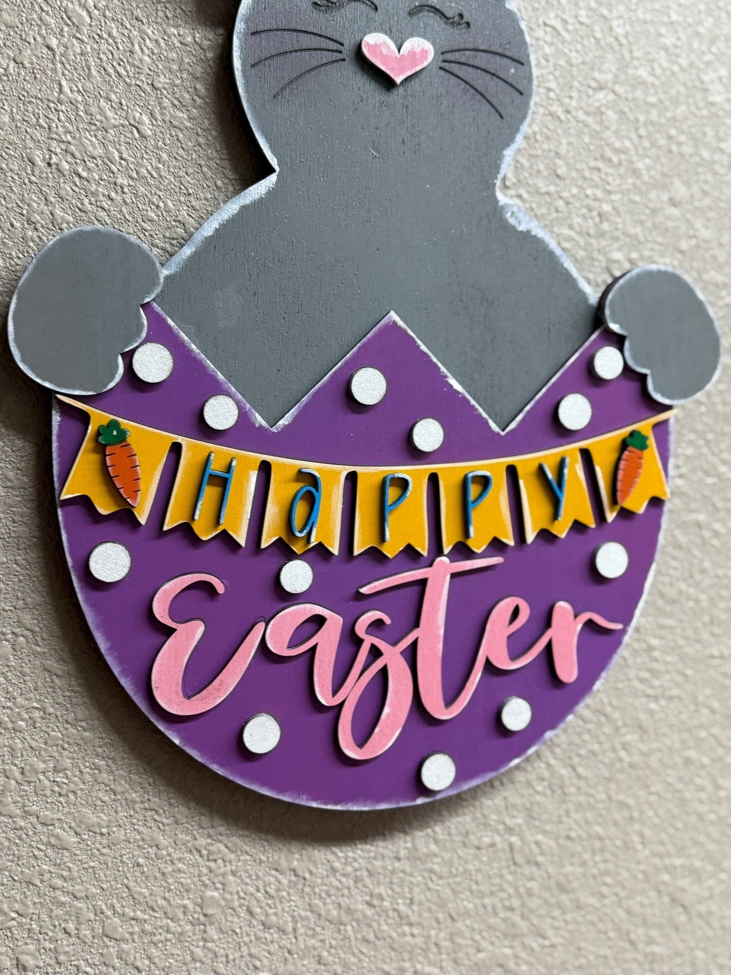 Happy Easter Door Hangers - Nifty Decor & More