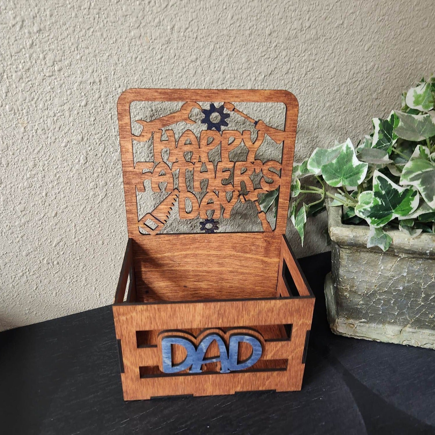 Happy Father's Day Holder Box