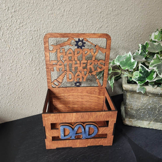 Happy Father's Day Holder Box