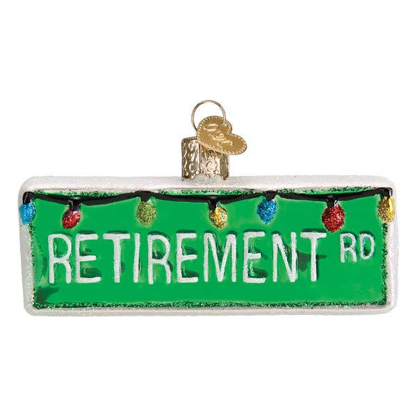 Happy Retirement Ornament - Nifty Decor & More