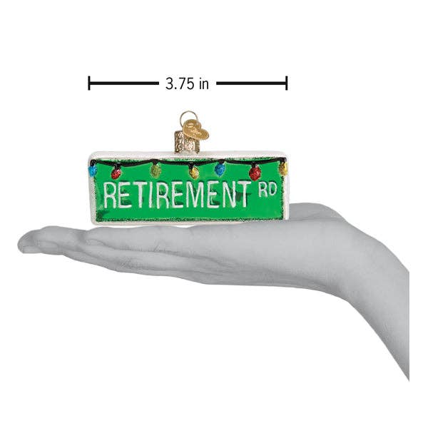 Happy Retirement Ornament - Nifty Decor & More
