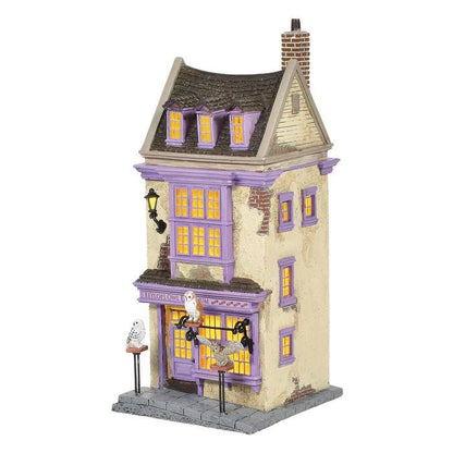 Harry Potter™ Eeylops Owl Emporium Lighted Building – Department 56 Village Collectible - Nifty Decor & More