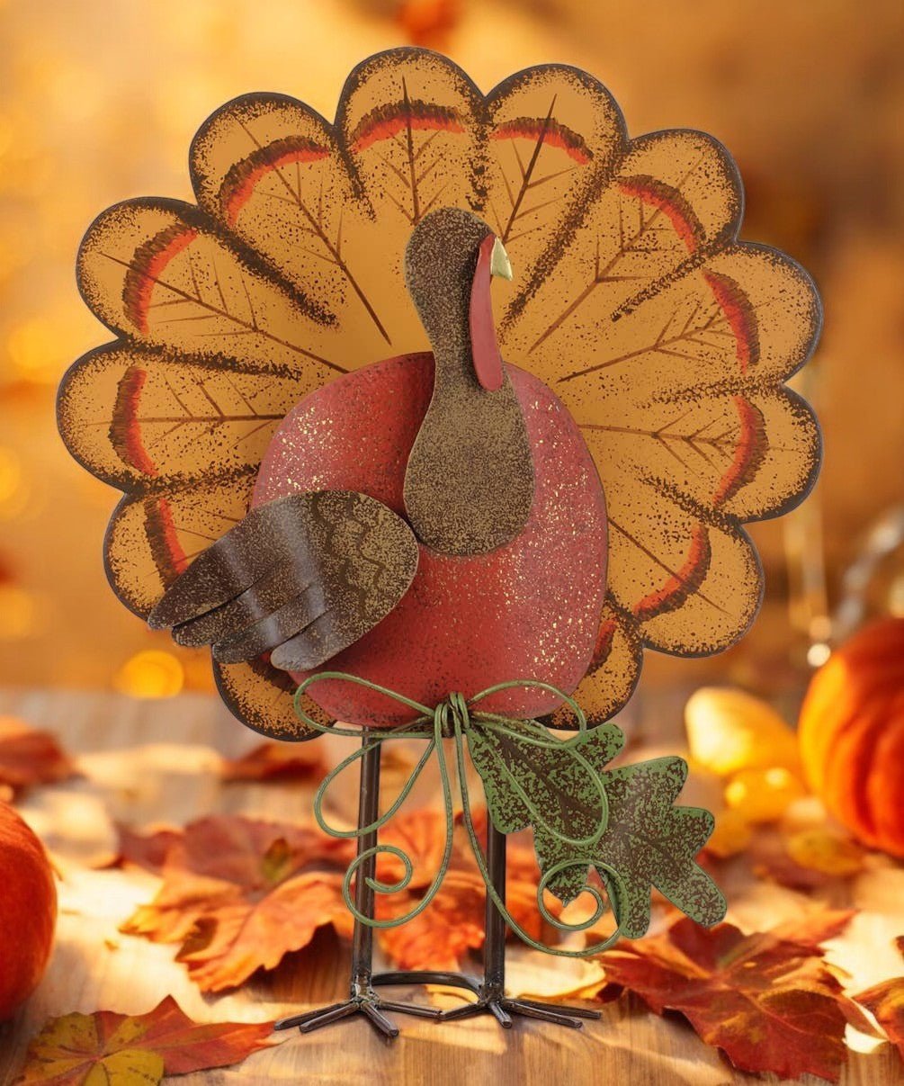 Harvest Blessings Turkey Table Top - Nifty Decor & More