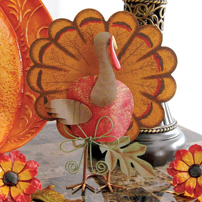 Harvest Blessings Turkey Table Top - Nifty Decor & More