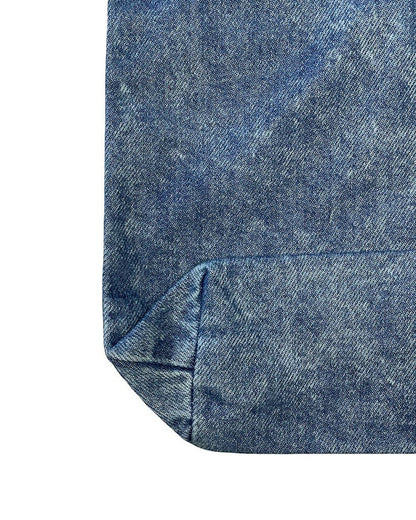Heavy Cotton Denim Tote Bag - 10oz Cotton Twill - Nifty Decor & More