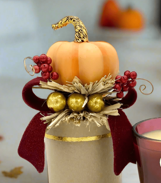 Heirloom Pumpkin 14 oz. Gift Box Candle Candle Holder