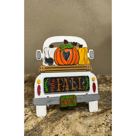 Hello Fall Harvest Truck Interchangeable Add On with Truck