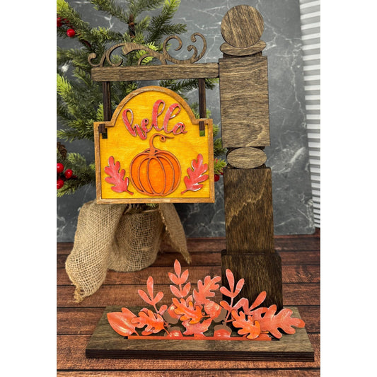 Hello Fall Mini - Post - Nifty Decor & More