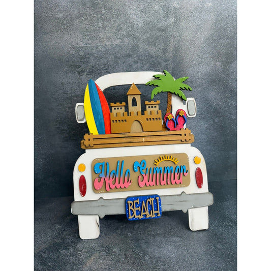 Hello Summer Truck Interchangeable Add On with Truck