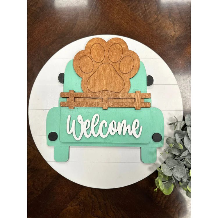 Hello - Welcome Interchangeable Door Hanger Wall Decor
