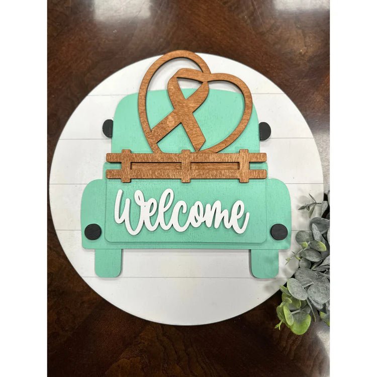 Hello - Welcome Interchangeable Door Hanger - Nifty Decor & More