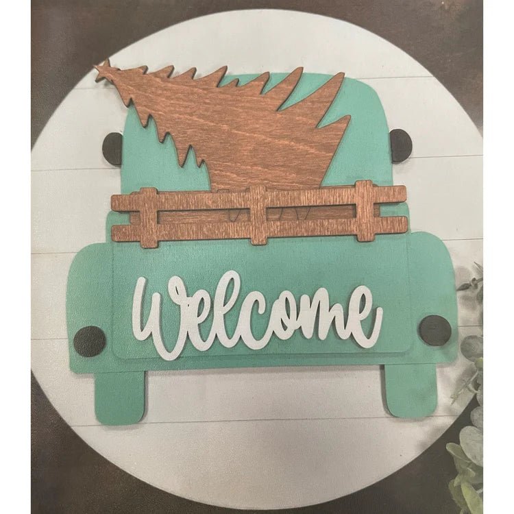 Hello - Welcome Interchangeable Door Hanger Wall Decor