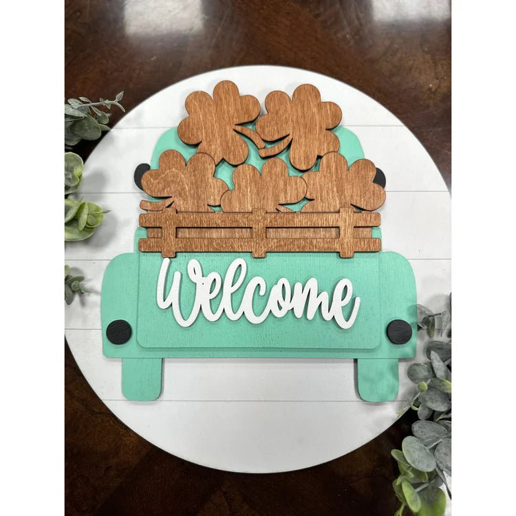 Hello - Welcome Interchangeable Door Hanger Wall Decor