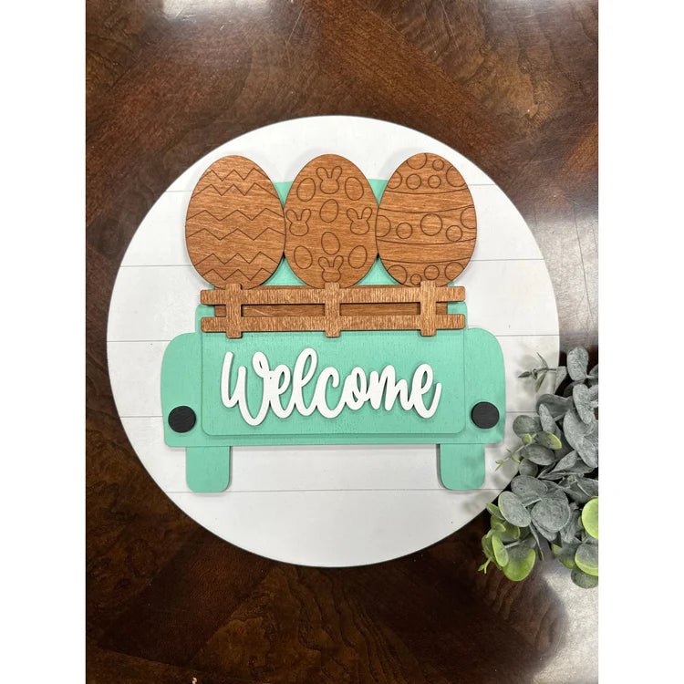 Hello - Welcome Interchangeable Door Hanger Wall Decor
