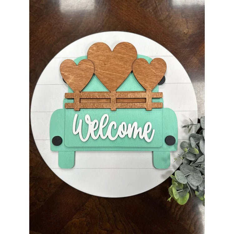 Hello - Welcome Interchangeable Door Hanger Wall Decor