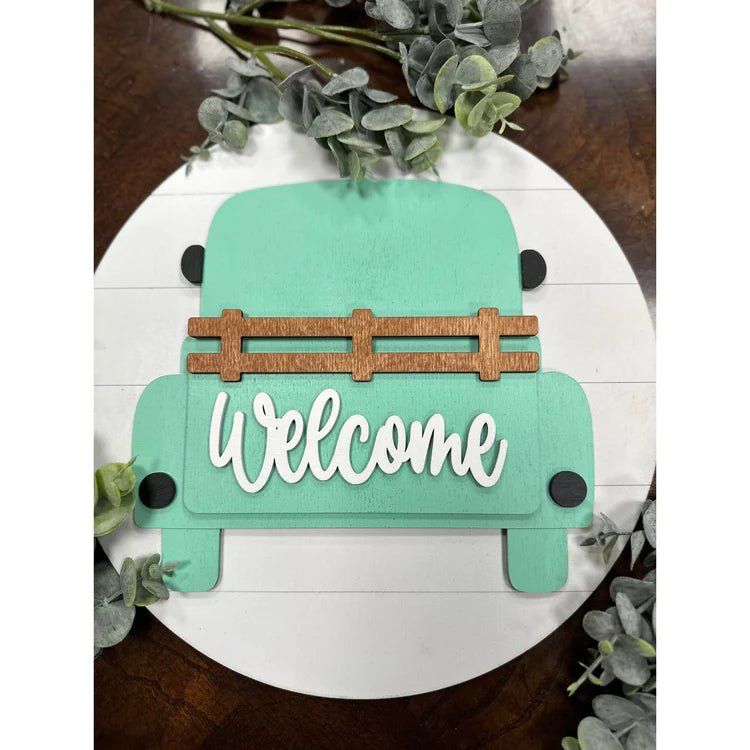Hello - Welcome Interchangeable Door Hanger Wall Decor