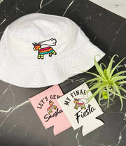 It's My Final Fiesta | Let's Get Smashed - Embroidered Bachelorette Party Dad Hats Bachelor embroidered ballcap