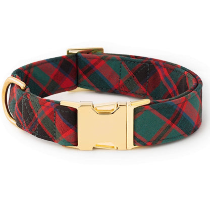 Highland Plaid Dog Collar - Nifty Decor & More