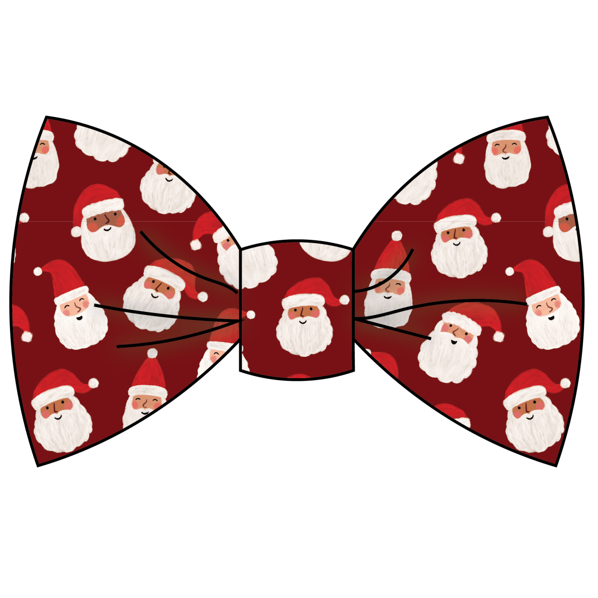 Ho Ho Ho! Dog Bow Tie - Nifty Decor & More