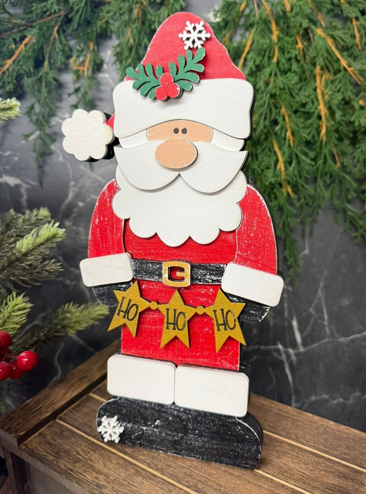 HO HO HO Santa - Nifty Decor & More