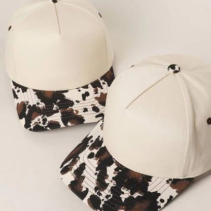 Hold Your Horsies Patterned Brim Trucker Hat - Nifty Decor & More