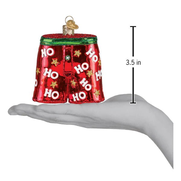 Holiday Boxer Shorts Ornament - Nifty Decor & More