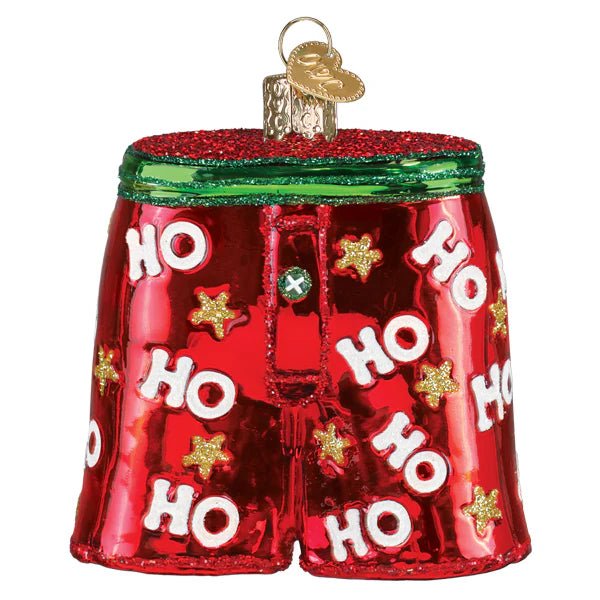 Holiday Boxer Shorts Ornament - Nifty Decor & More
