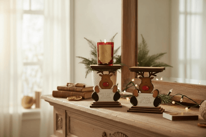 Holiday Candle Holder - Nifty Decor & More