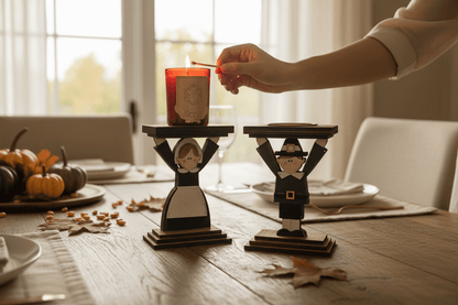 Holiday Candle Holder - Nifty Decor & More