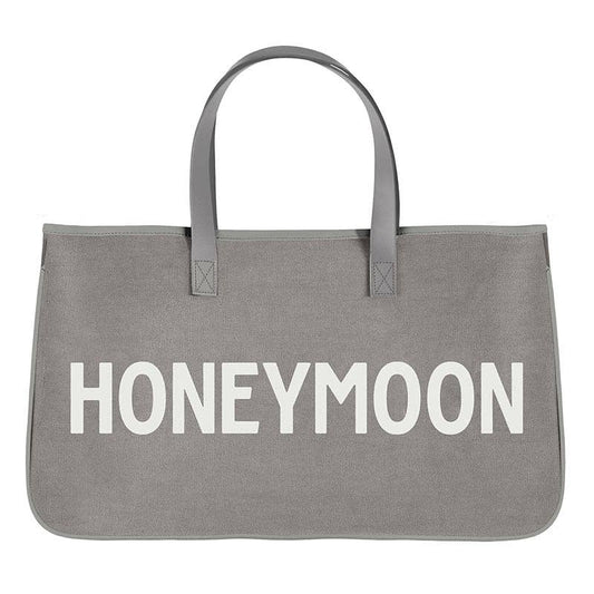 Honeymoon - Grey Canvas Tote Gifts