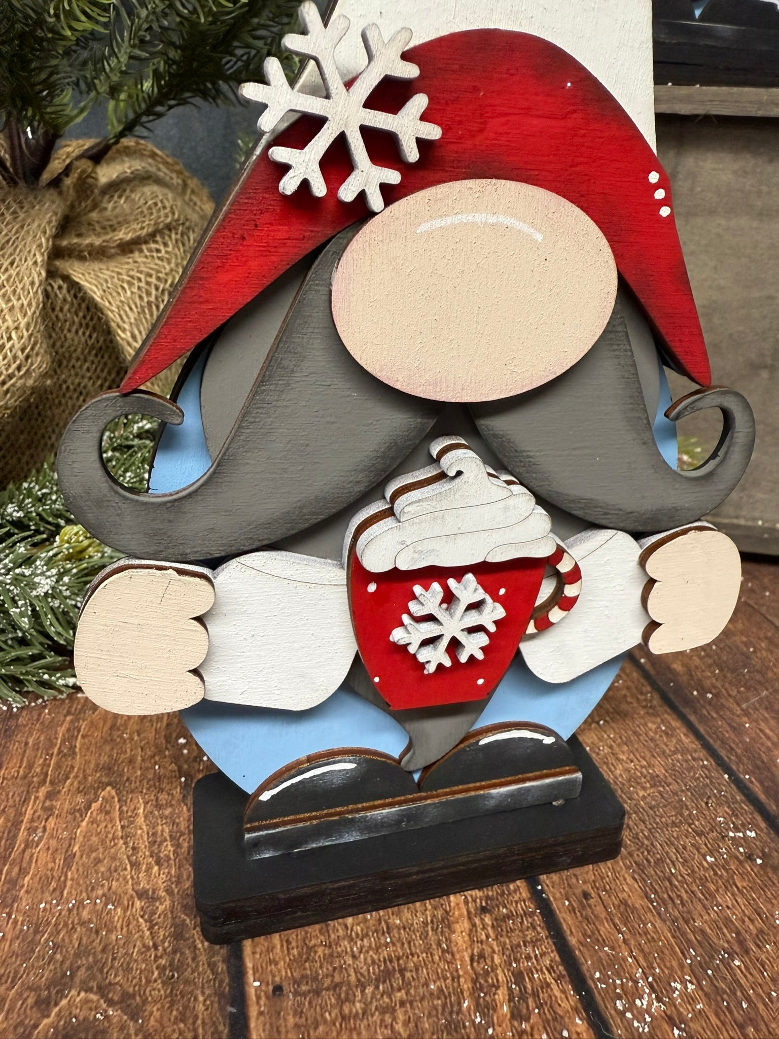 Hot Cocoa Gnome - Nifty Decor & More