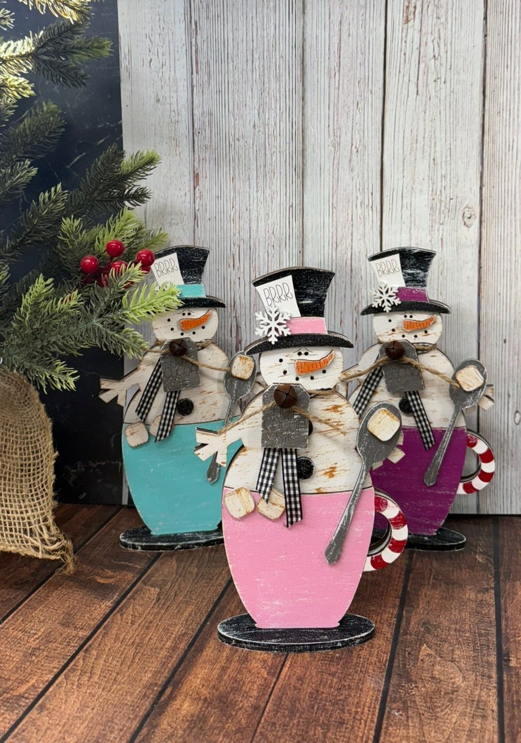 Hot Cocoa Snowman - Nifty Decor & More