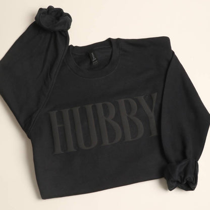 HUBBY Graphic PUFF Midweight Crewneck Sweatshirt - Nifty Decor & More
