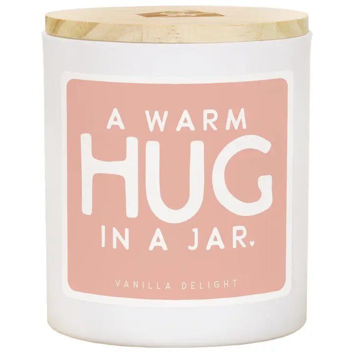 Hug in A Jar - Vanilla Delight - Candles - Nifty Decor & More