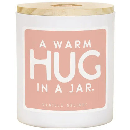Hug in A Jar - Vanilla Delight - Candles - Nifty Decor & More