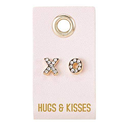 Hugs & Kisses Stud Love Wedding Jewelry