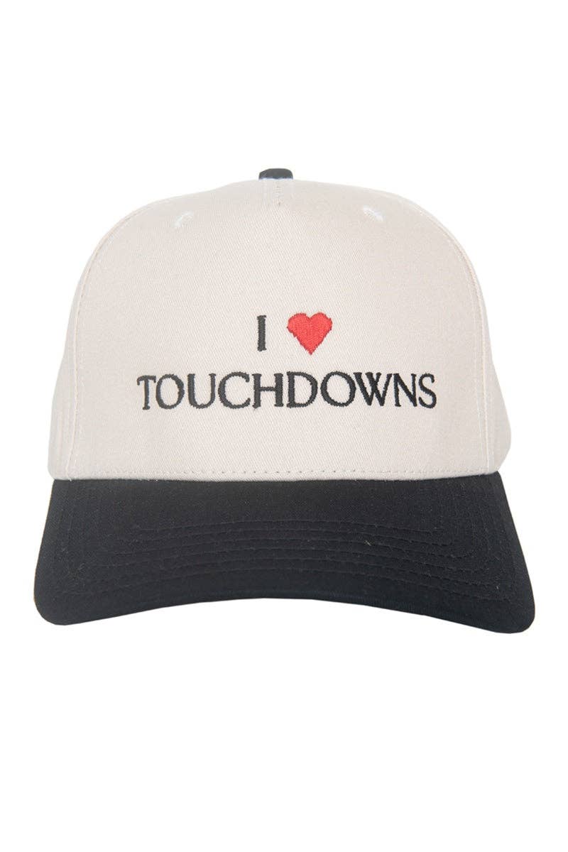 I Heart Touchdowns Vintage Trucker Hat - Nifty Decor & More