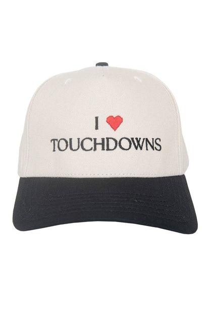 I Heart Touchdowns Vintage Trucker Hat - Nifty Decor & More