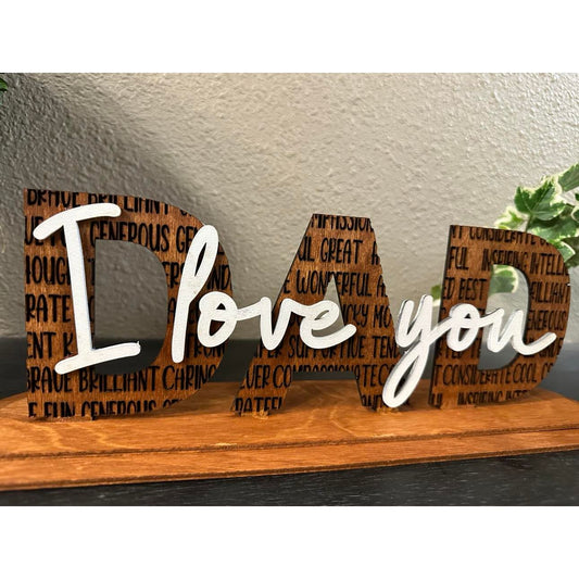 I love You Dad - Nifty Decor & More