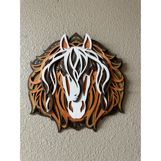 Horse Head Horse Wall Decor   