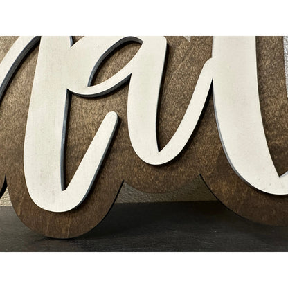 Custom Name Signs Wall Decor   