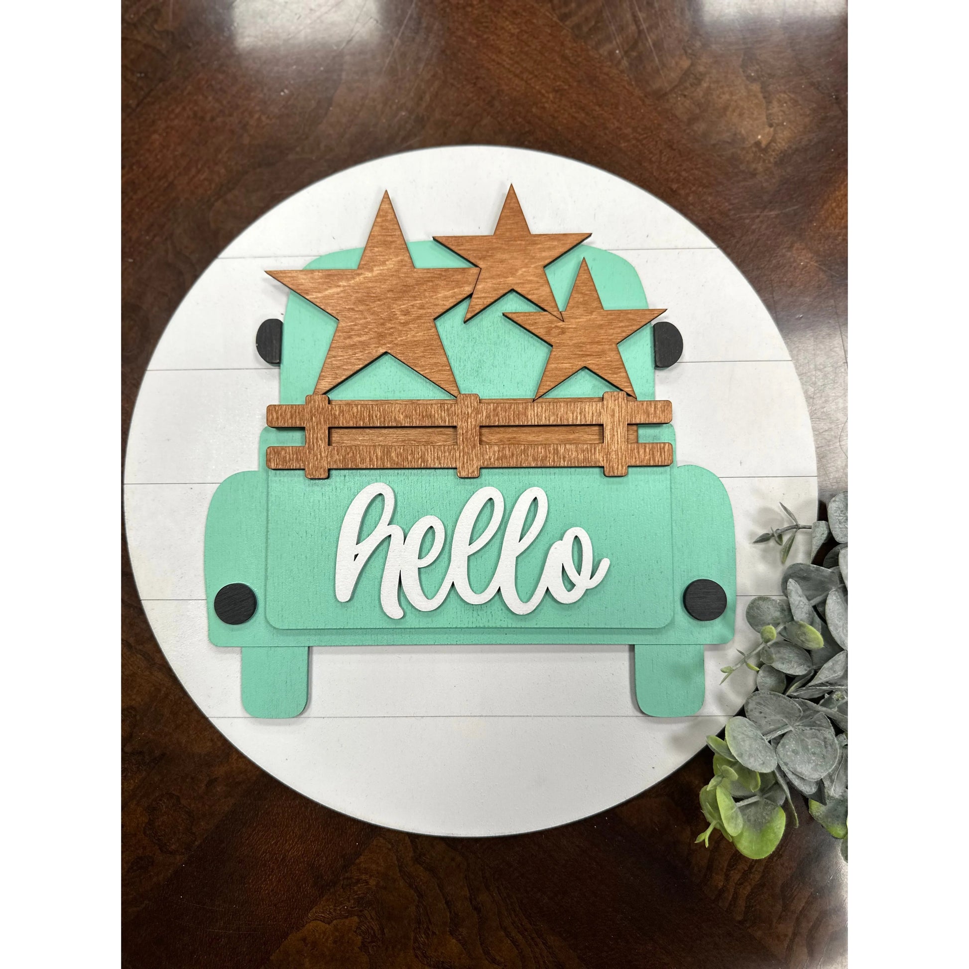 Hello - Welcome Interchangeable Door Hanger Wall Decor   