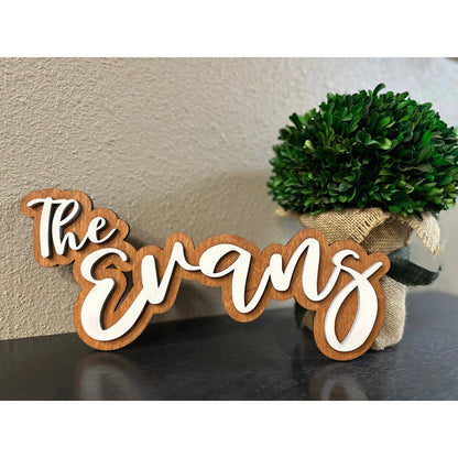 Custom Name Signs Wall Decor   